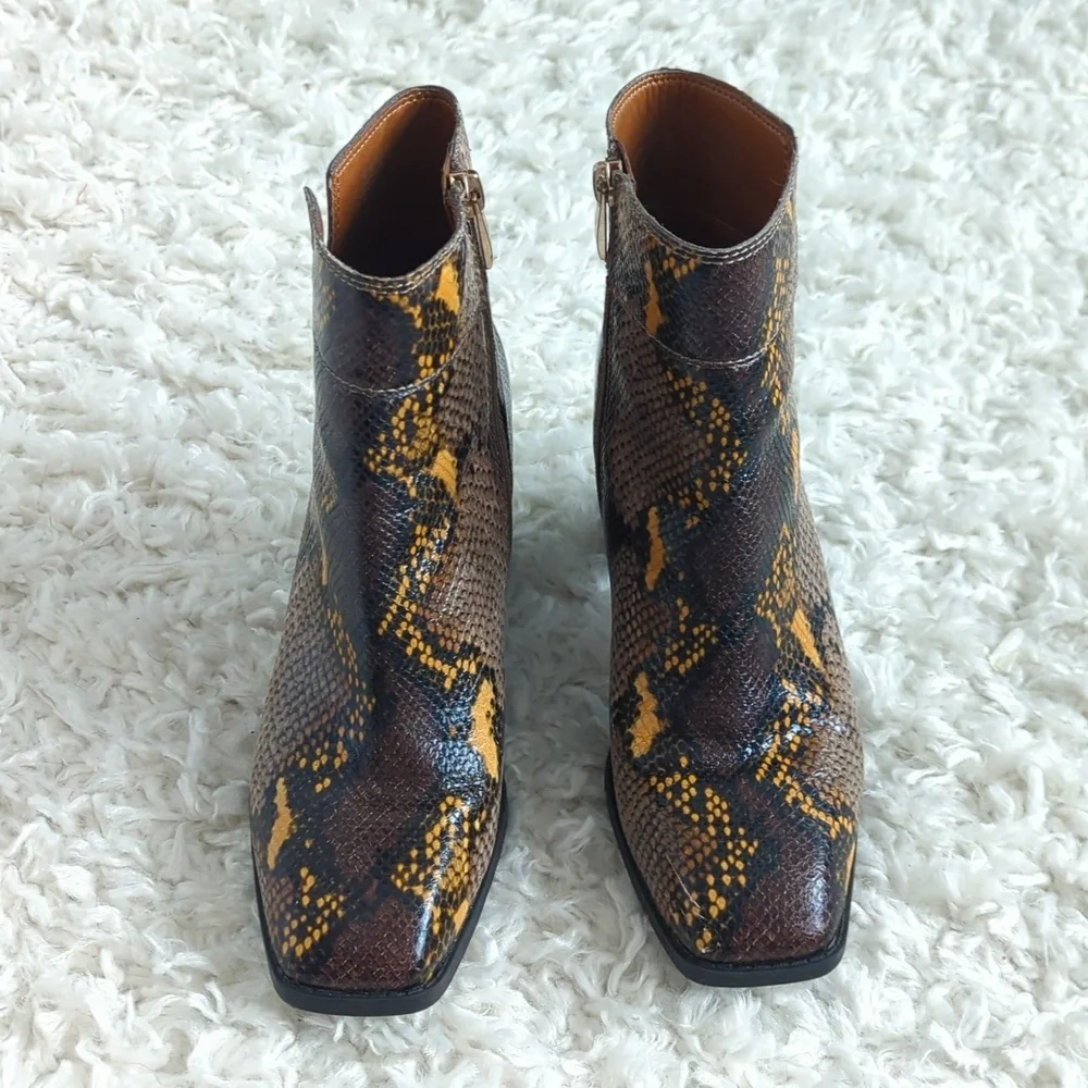 Franco Sarto Generous snake bootie - Picture 2 of 9